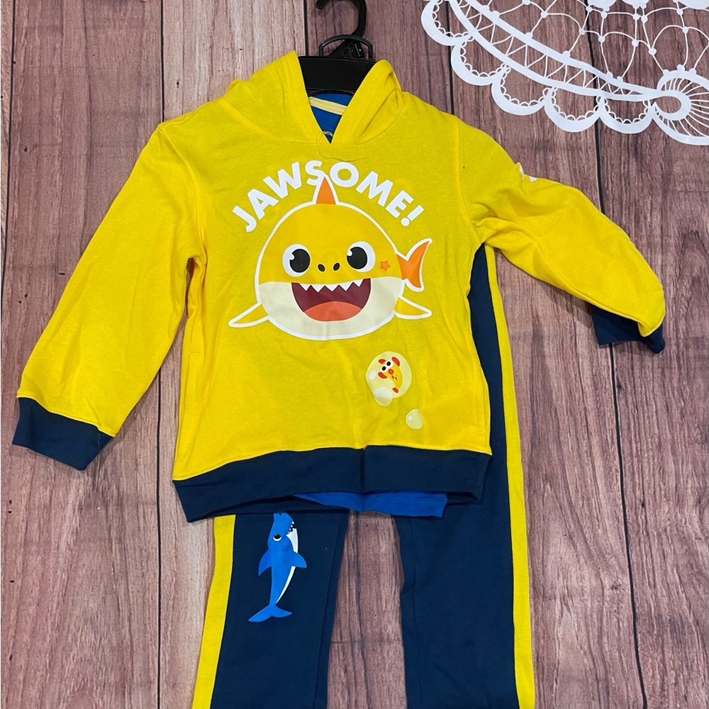 Nickelodeon Yellow and Blue Kids Matching Set